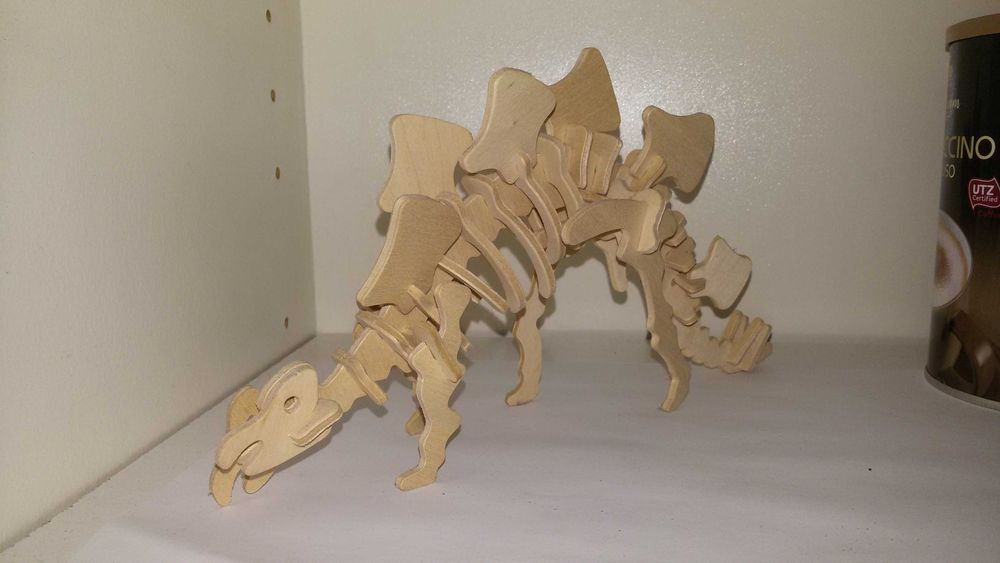 Dinossauros puzzles 3D