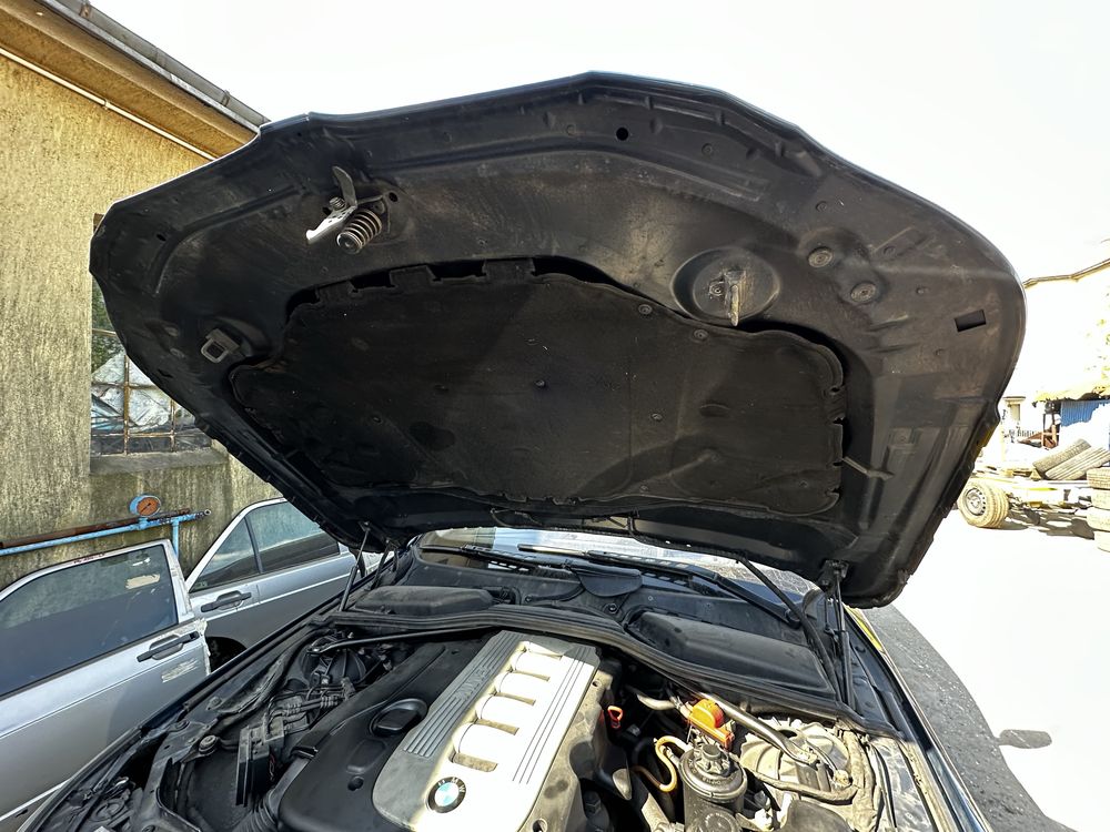 Maska BMW E60 E61 Lift Pokrywa silnika Mysticblau