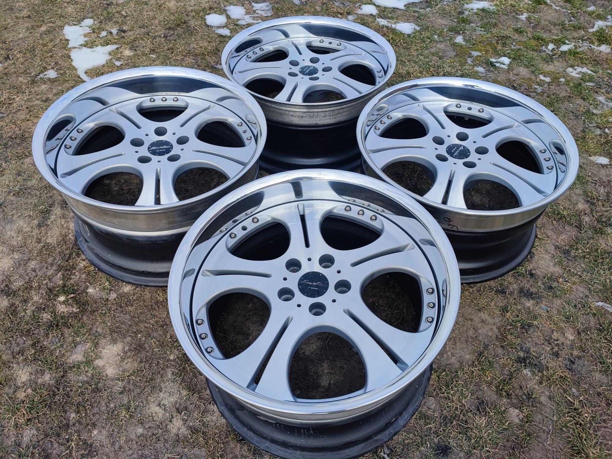 Felgi Work Euroline S2 19" 9.5/10.5 5x114.3 Nissan Toyota Lexus 3tlg