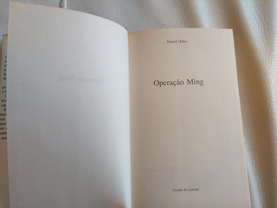 Livro Operação Ming