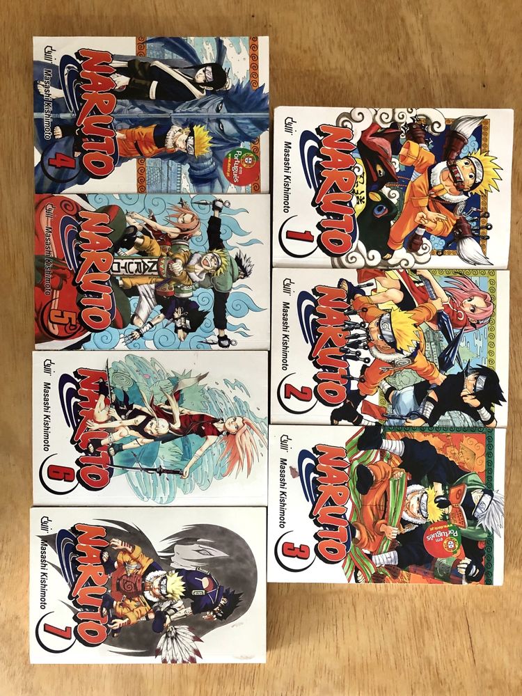 Coleção Manga Naruto