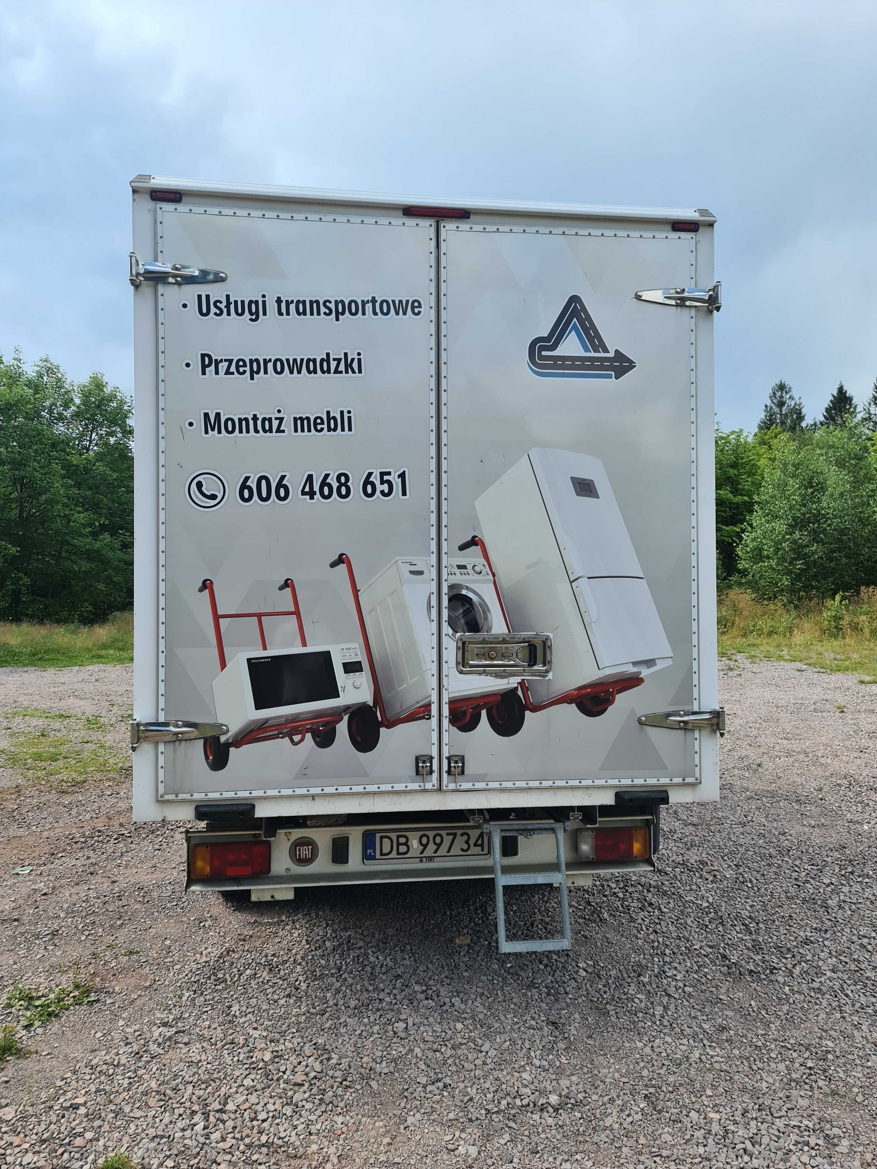 Usługi transportowe, przeprowadzki