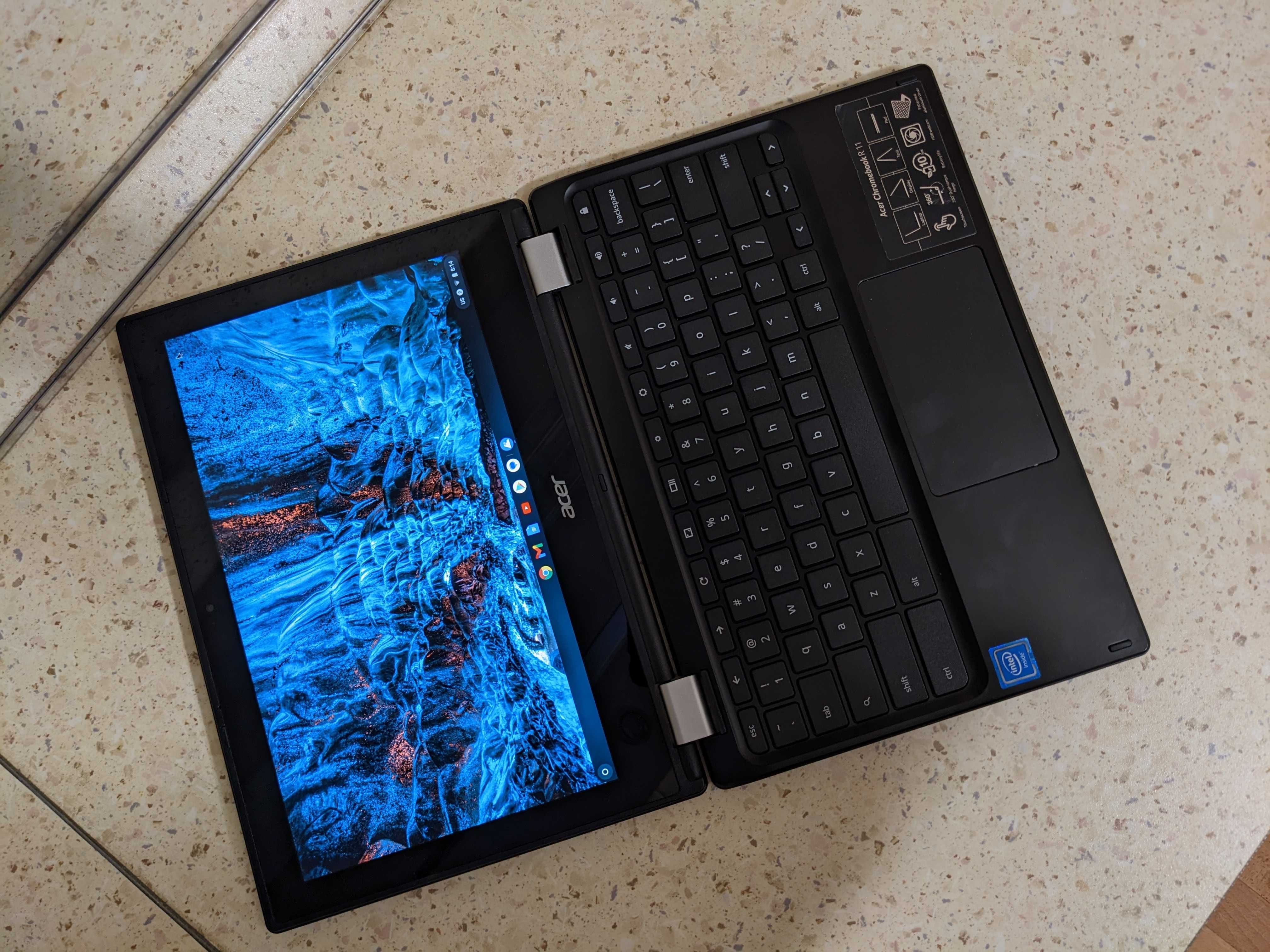 Ноутбук для учебы Acer R11 360°(4GB\32GB Intel 4 ядра) IPS Сенсорный
