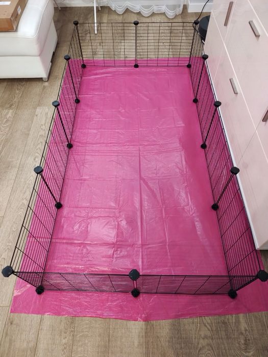 Klatka zagroda dla zwierząt królik pies kot ZESTAW