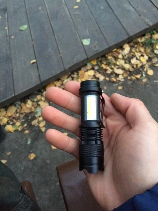 Lanterna led com suporte para bicicleta ou trotinete