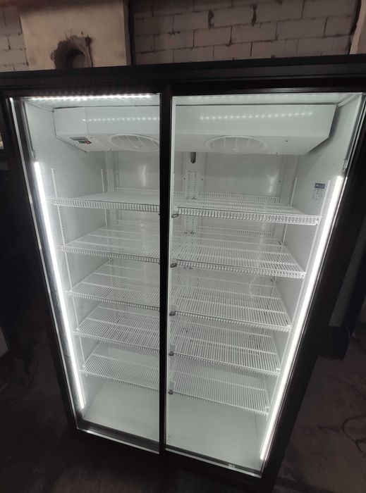 Холодильні шафи вітрини Inter 1200T Графіт. Стан ідеал. Розсрочка!