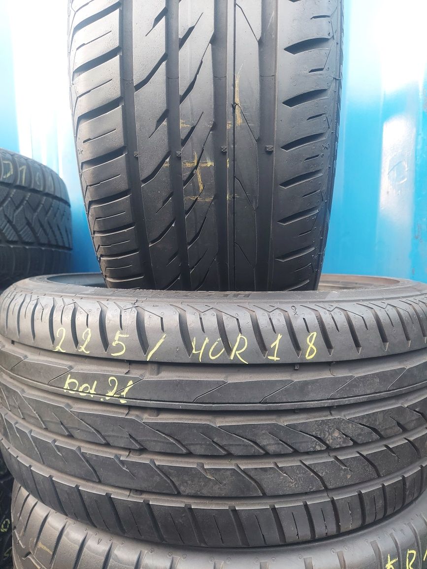 Opony używane 2x 225/40R18 Matador Hectorra 3 Lato Jak Nowe