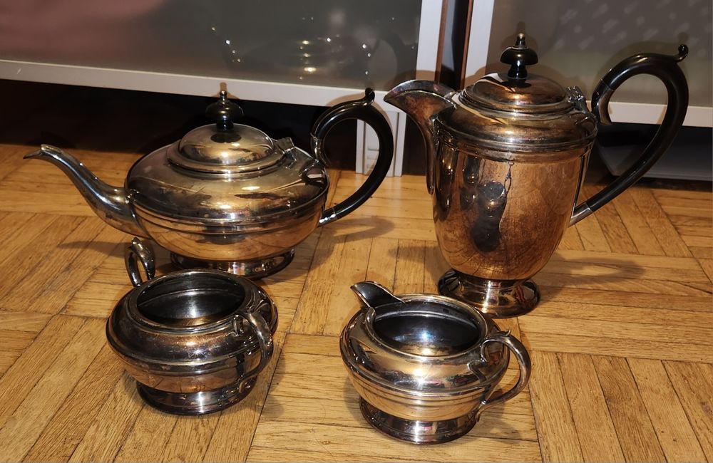 Elegancki zestaw platerowany srebrem   CIVIC 8176 Sheffield Anglia