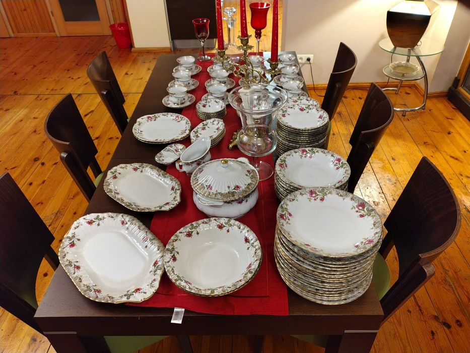 Serwis Obiadowy Porcelana Chodzież Iwona na 12 Osób