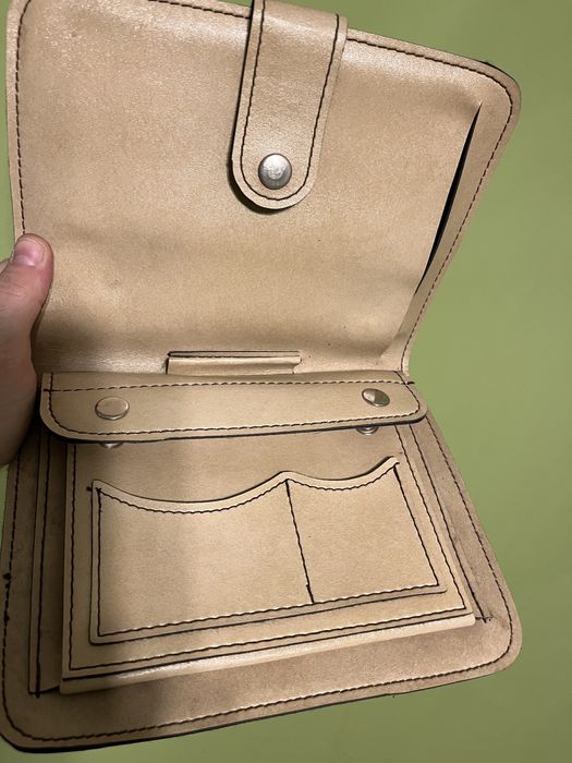 Saszetka męska retro