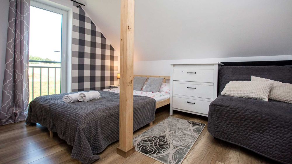 Domek Kaszuby - 13 osob  basen/duza sauna/balia