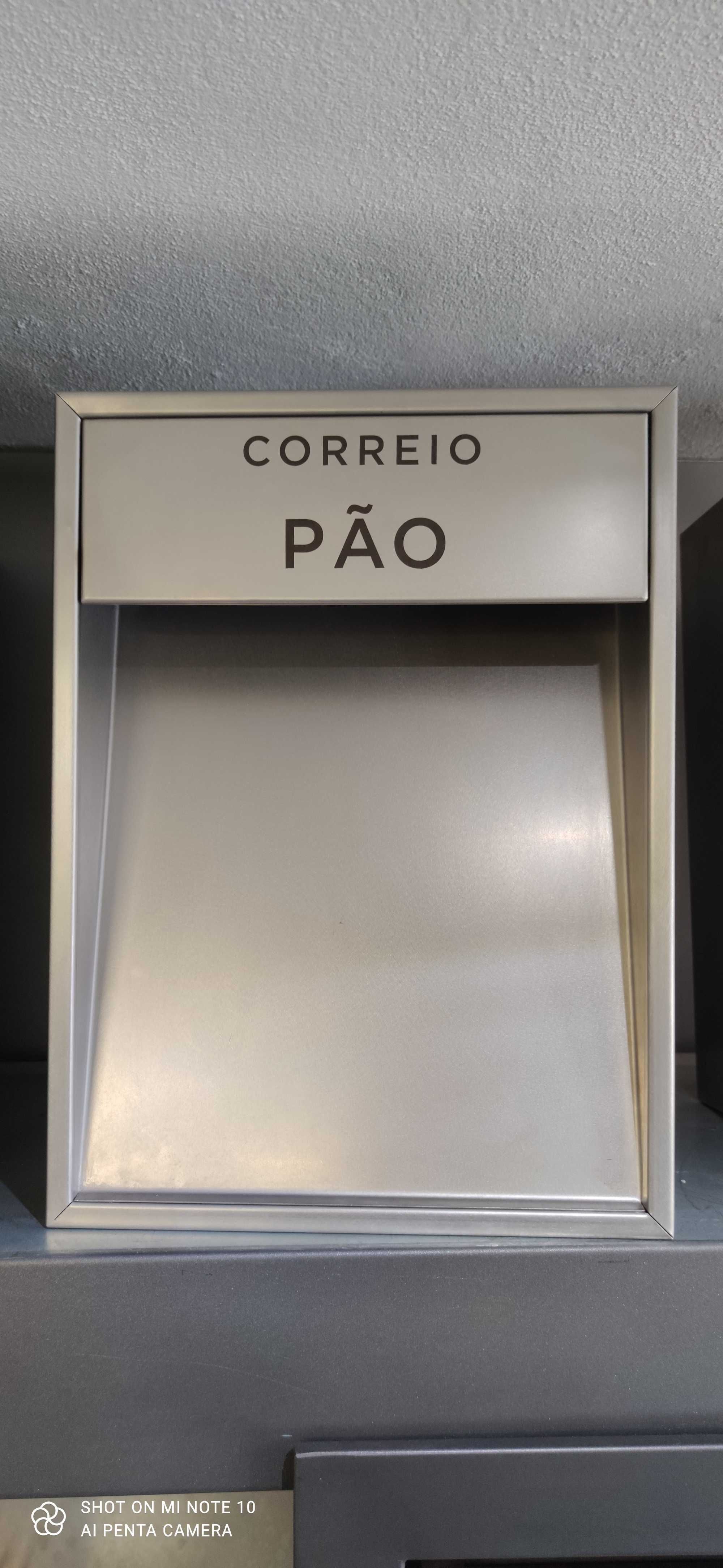 Caixa de correio novas pão de inox