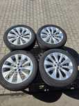 KOŁA FELGI ALUMINIOWE Z OPONAMI LETNIMI OPEL MOKKA ASTRA K J R18 5X105