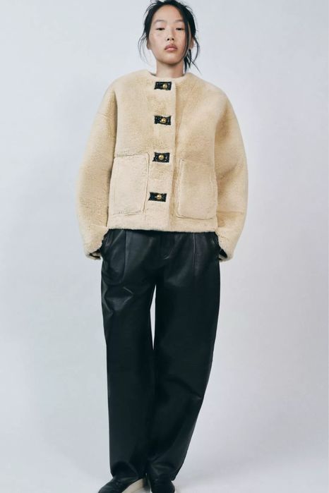 Шуба под норку Zara экошуба