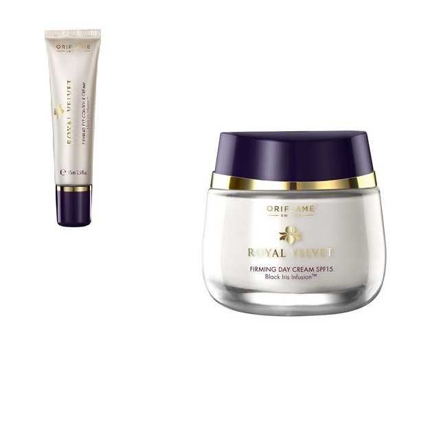 Oriflame zestaw Royal Velvet krem na dzień i pod oczy, ex2026
