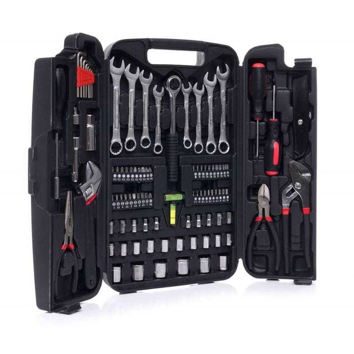 KRAFT&DELE Zestaw Narzędzi W Walizce Klucze Nasadki Cęgi 95el KD10830