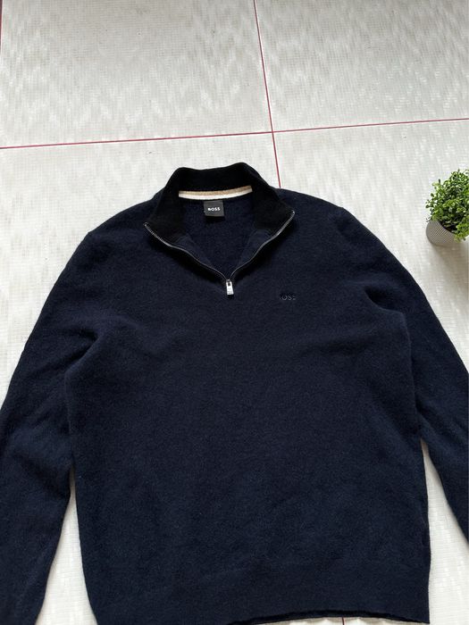 Hugo Boss 1/4 Zip Sweater светр оригінал світер свитер оригинал