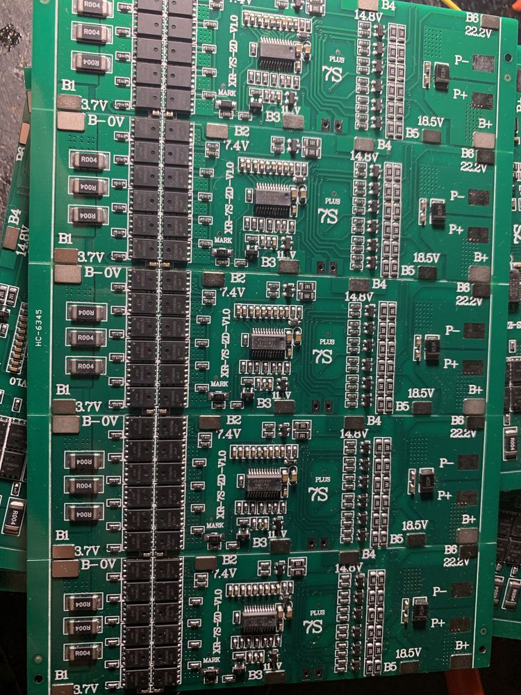 Bms 7s-40A Li-ion з балансуванням