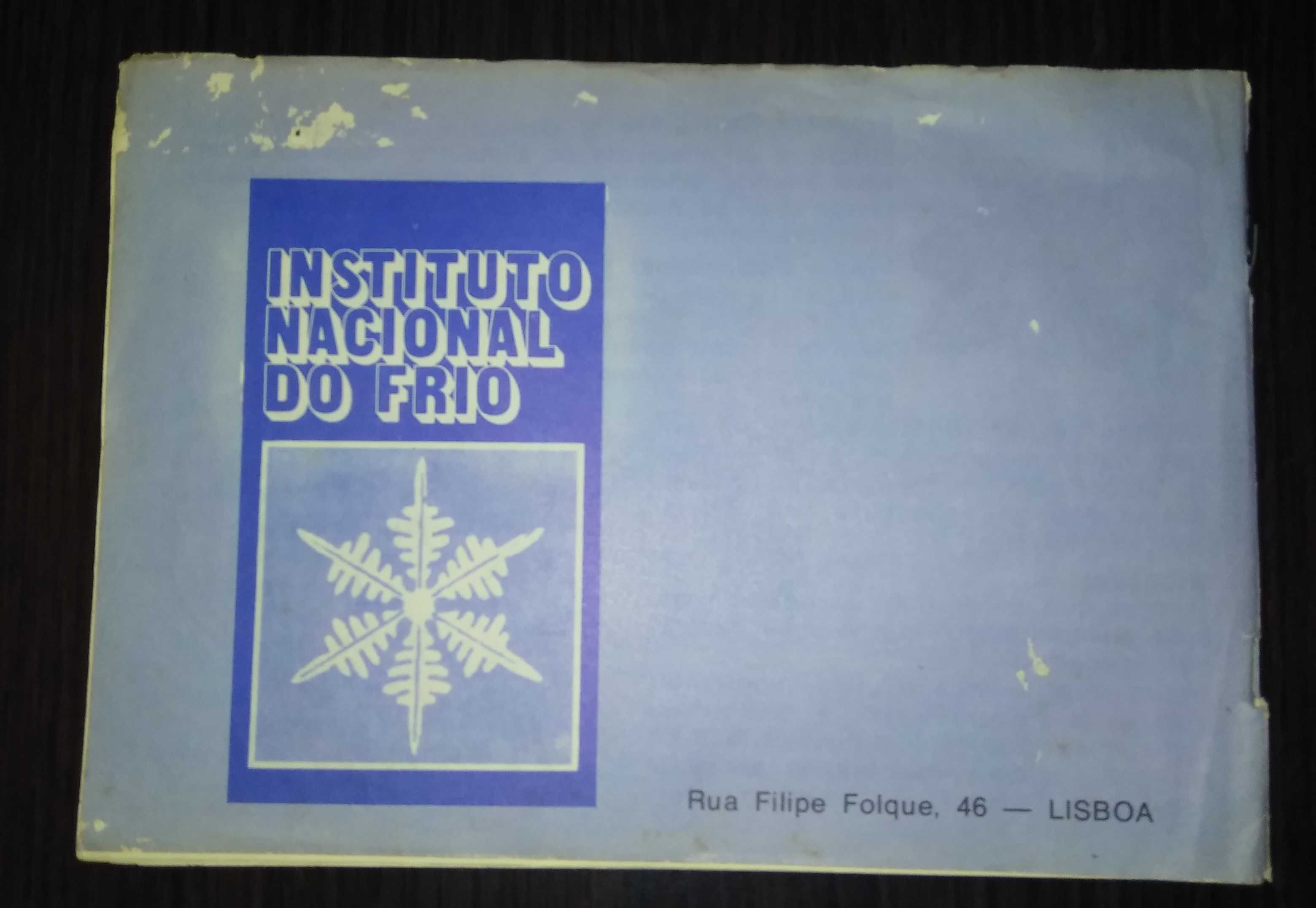 Instituto Nacional do Frio Livro Vantagens da Congelação Anos 60 Raro