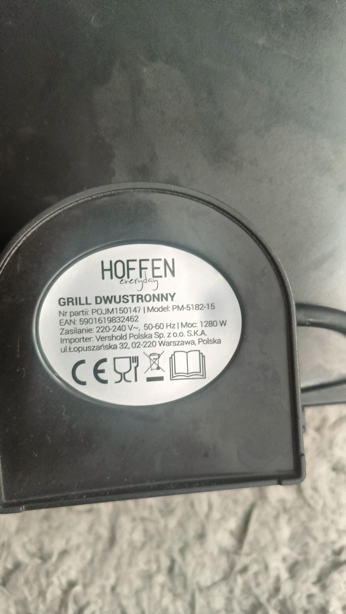 Grill elektryczny Hoffen
