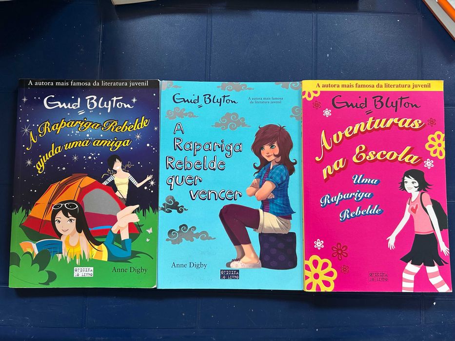 Enid Blyton: As gémeas e A Rapariga Rebelde - Vários Livros