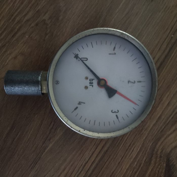 Manometr grzewczy 0-4 bar