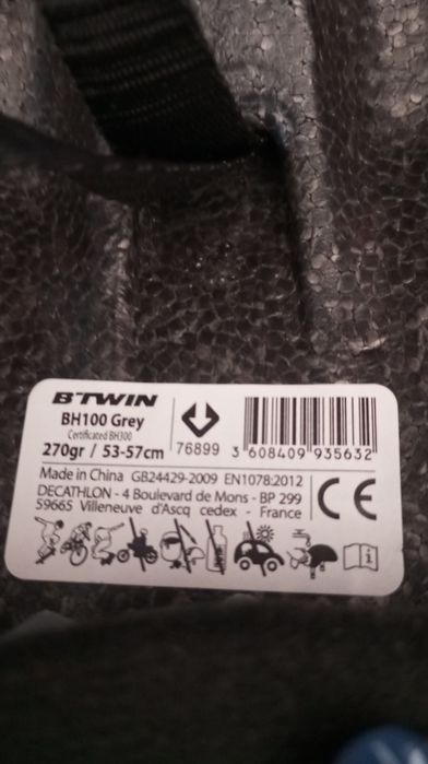 Capacete bicicleta B twin