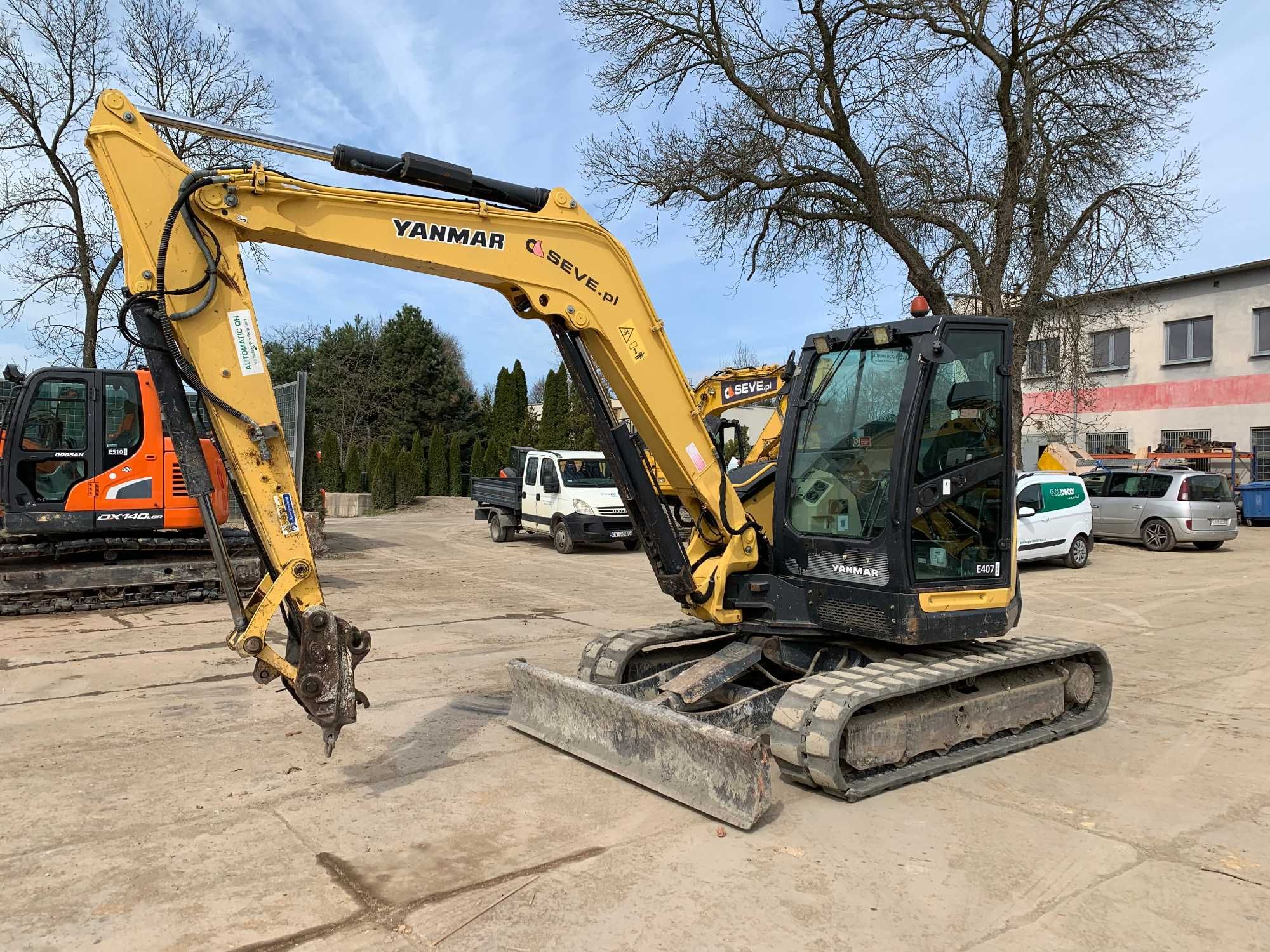 Yanmar VIO 80 rok 2015 przebieg 6222 mtg 2 łyżki koparka 8 ton 139 000