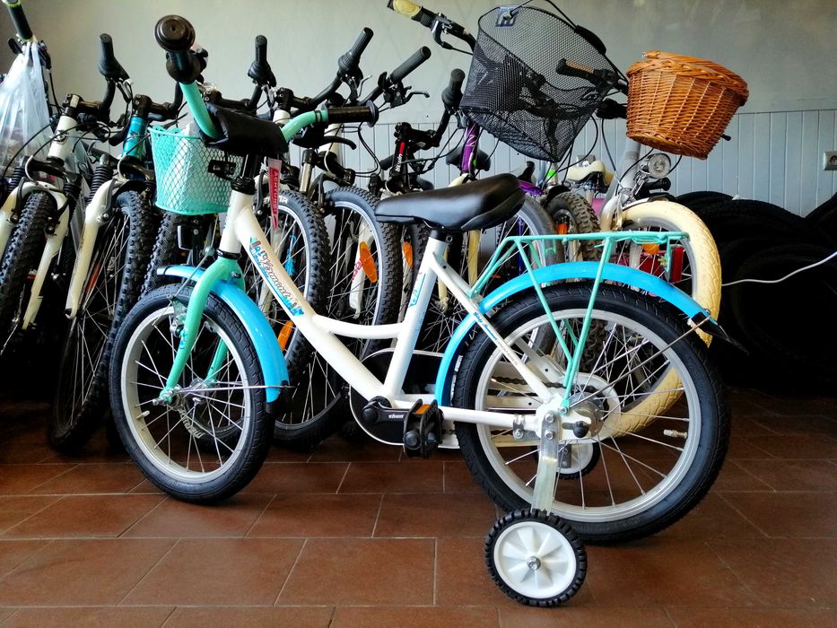 PIĘKNY VERMONT GIRLY SUMMER Roz. 11,5" Dziecięcy *Koła 16 cali* Koszyk