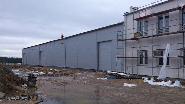 Konstrukcja stalowa wraz z projektem 1000m2