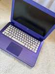 Laptop HP fioletowy