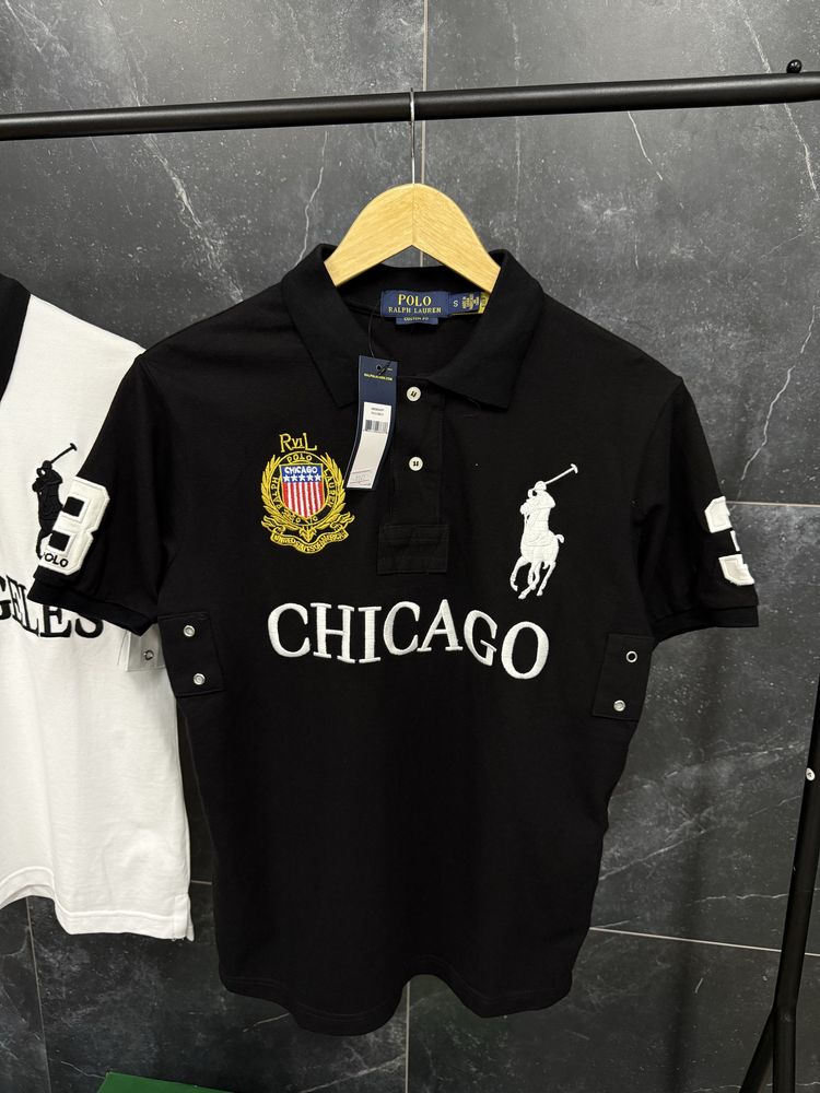 Футболка поло Polo Ralph Lauren Los Angeles / Chicago