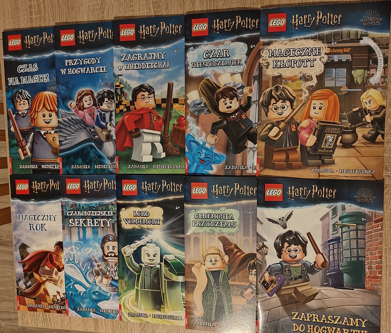 LEGO Harry Potter książeczki komiksy 10 szt.