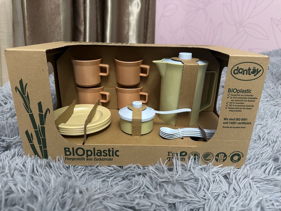 Іграшковий набір посуду Кавовий набір Bioplastic Dontoy