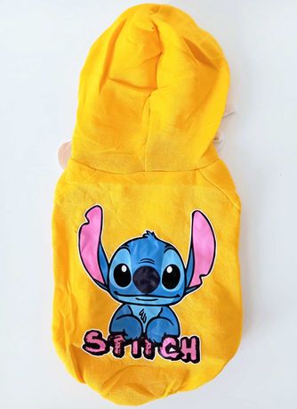 Bluza z kapturem dla psa ubranko Disney Stitch roz. XS