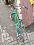 BMX zielony.    .