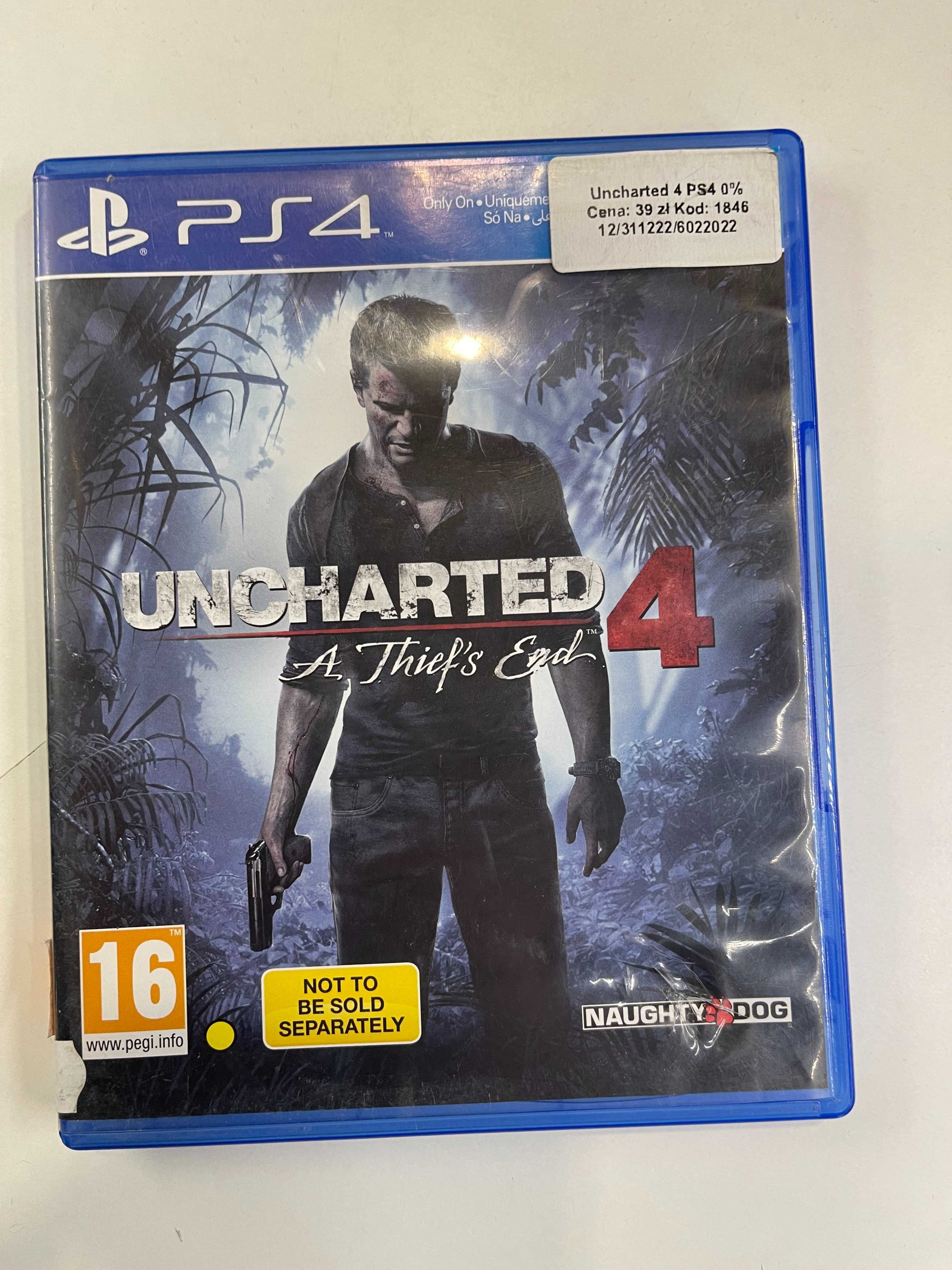 Gra Uncharted 4 Kres Złodzieja Ps4