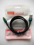 Кабель швидкої зарядки Toocki USB A - Type-C 1м