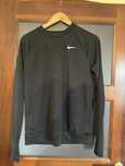 Лонгслів жіночий nike women running black cu3270-010