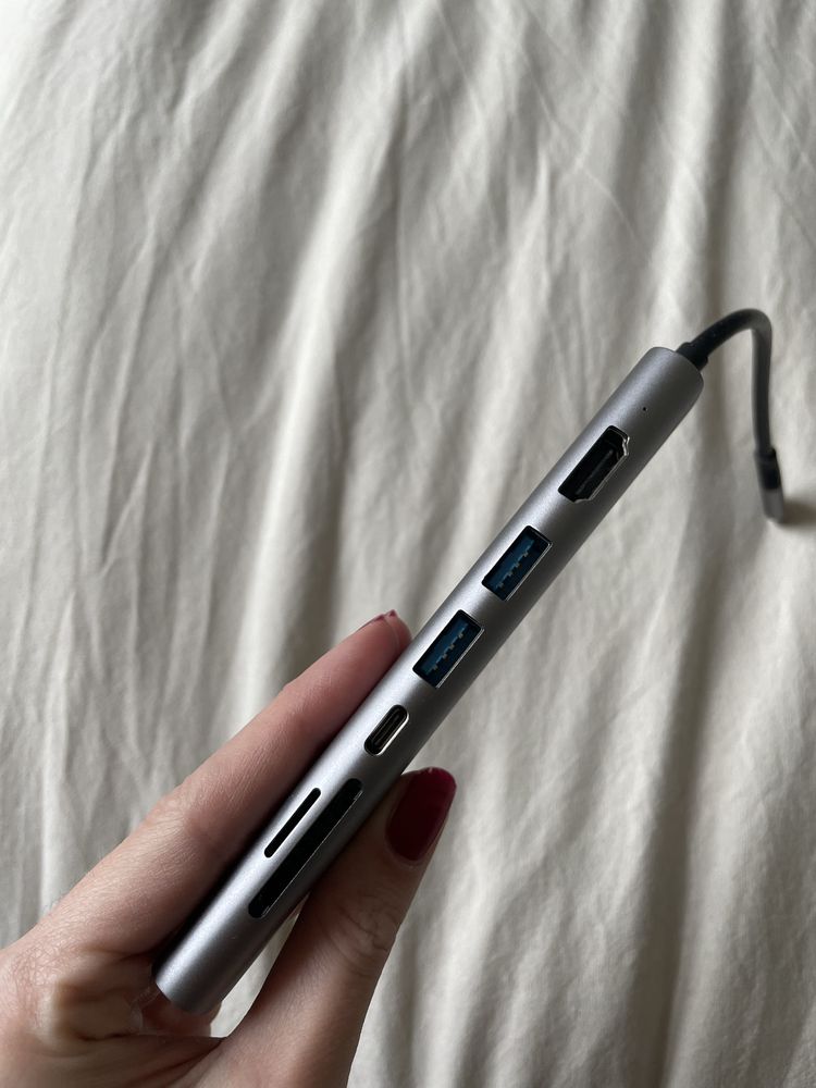 Hub epico 7 wejść przejściówka macbook