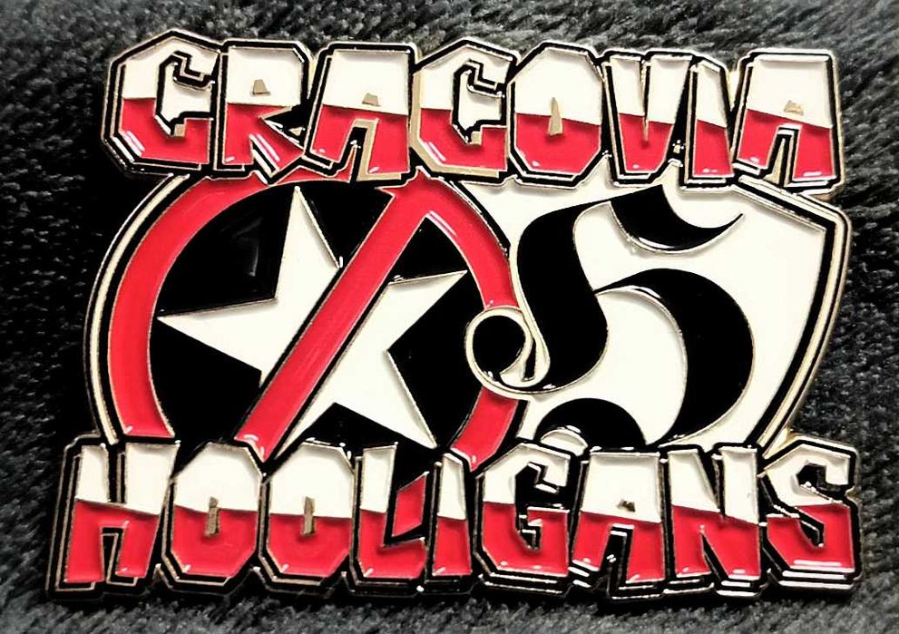 Przypinka Cracovia Hooligans