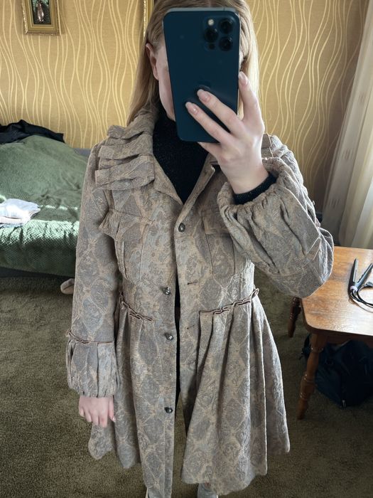 вінтажне пальто 152–155 см