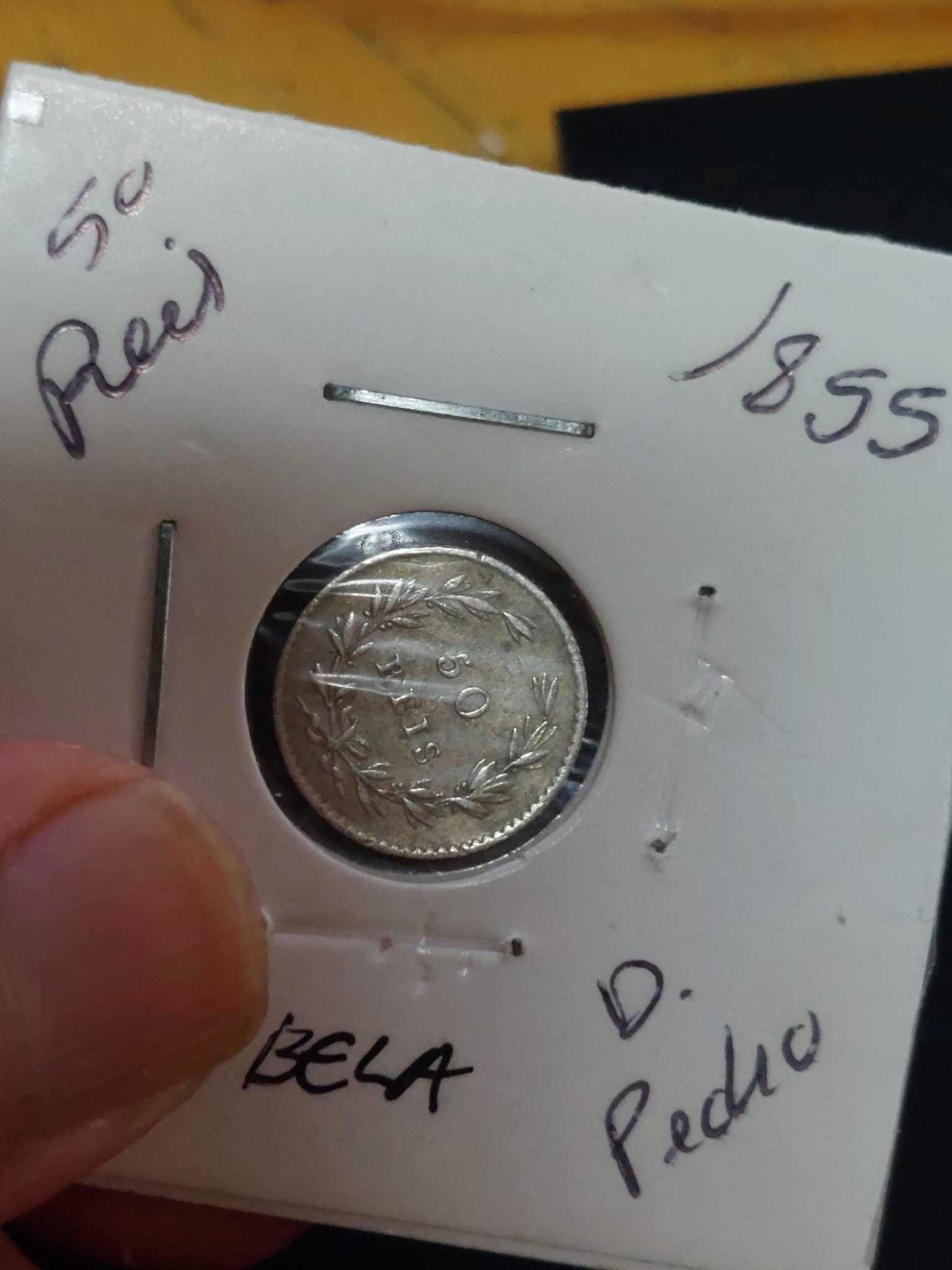 50 Reis D. Pedro 1855 BELA -