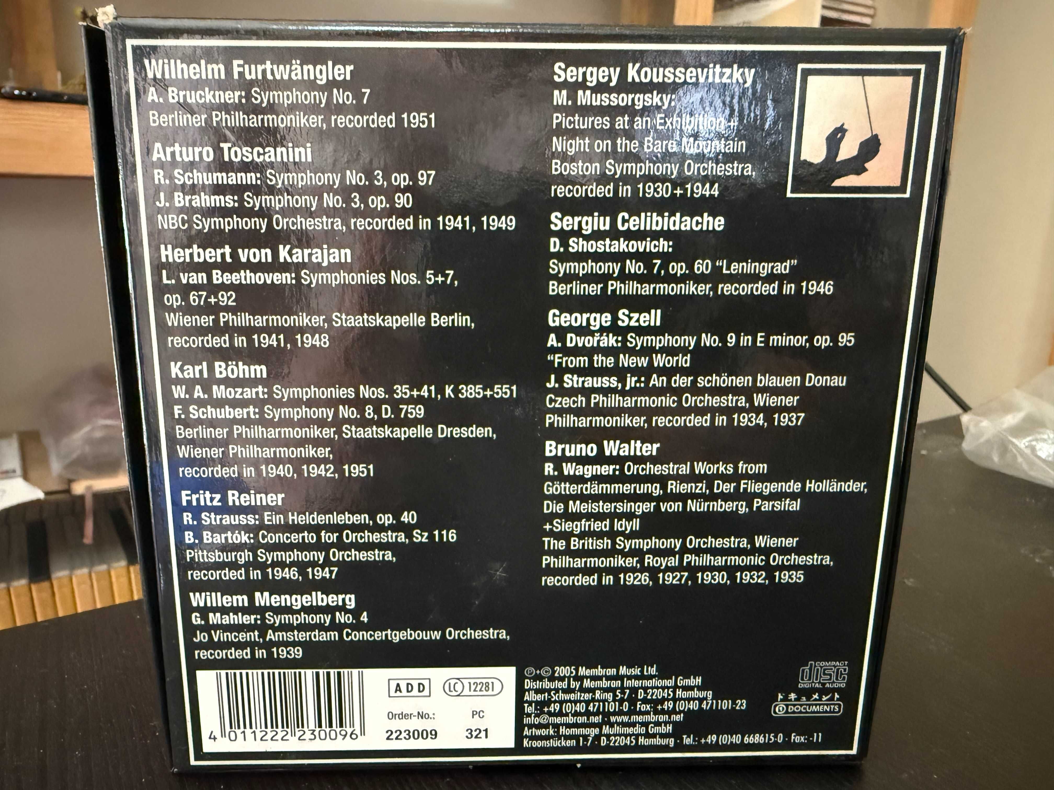 20th Century Maestros – Mengelberg, Koussevitzky, Reiner, Walter, Furt