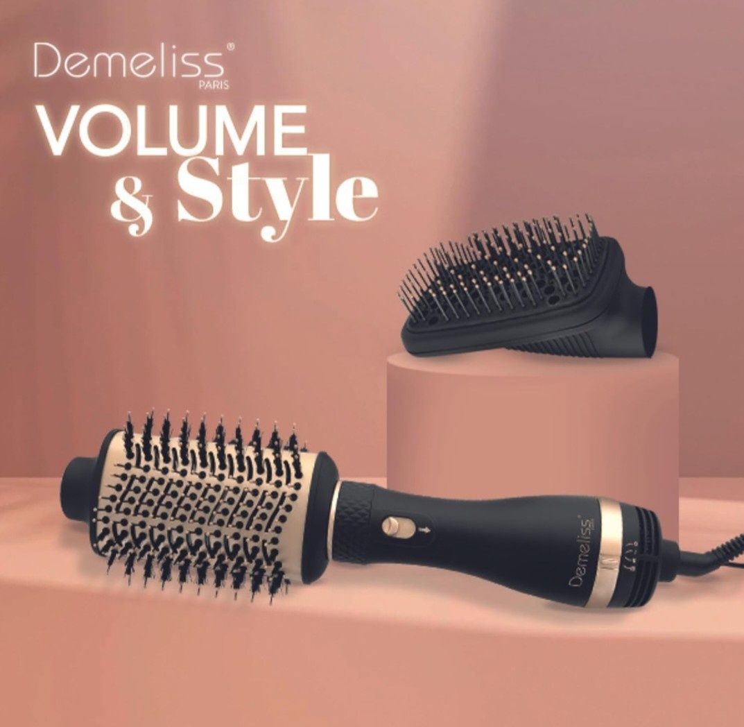 Suszarka Demeliss Volume and Style- szczotka z Nadmuchem 2 w 1