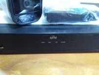 Videovigilancia-NVR  POE Uniview 8ch   e 1 camaras 1080P- com som