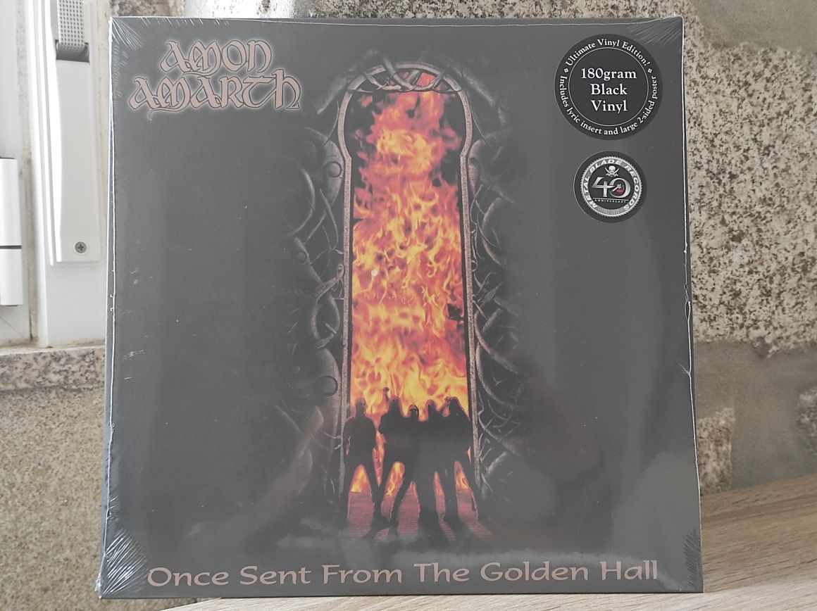 Amon Amarth - Once Sent From The Golden Hall LP novo