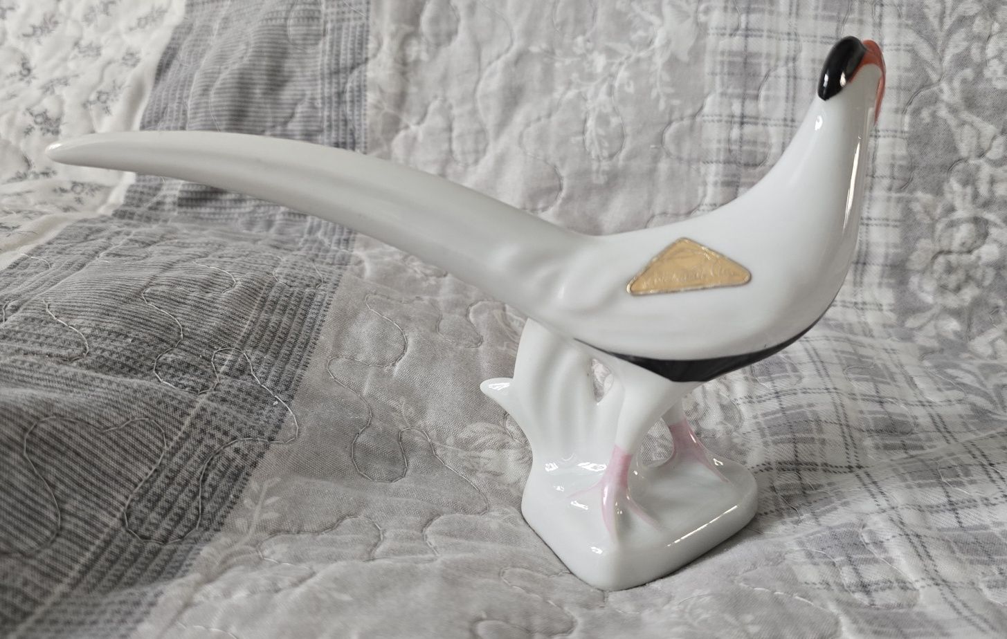 Bażant - figurka porcelanowa z lat 60. Cluj, Rumunia
