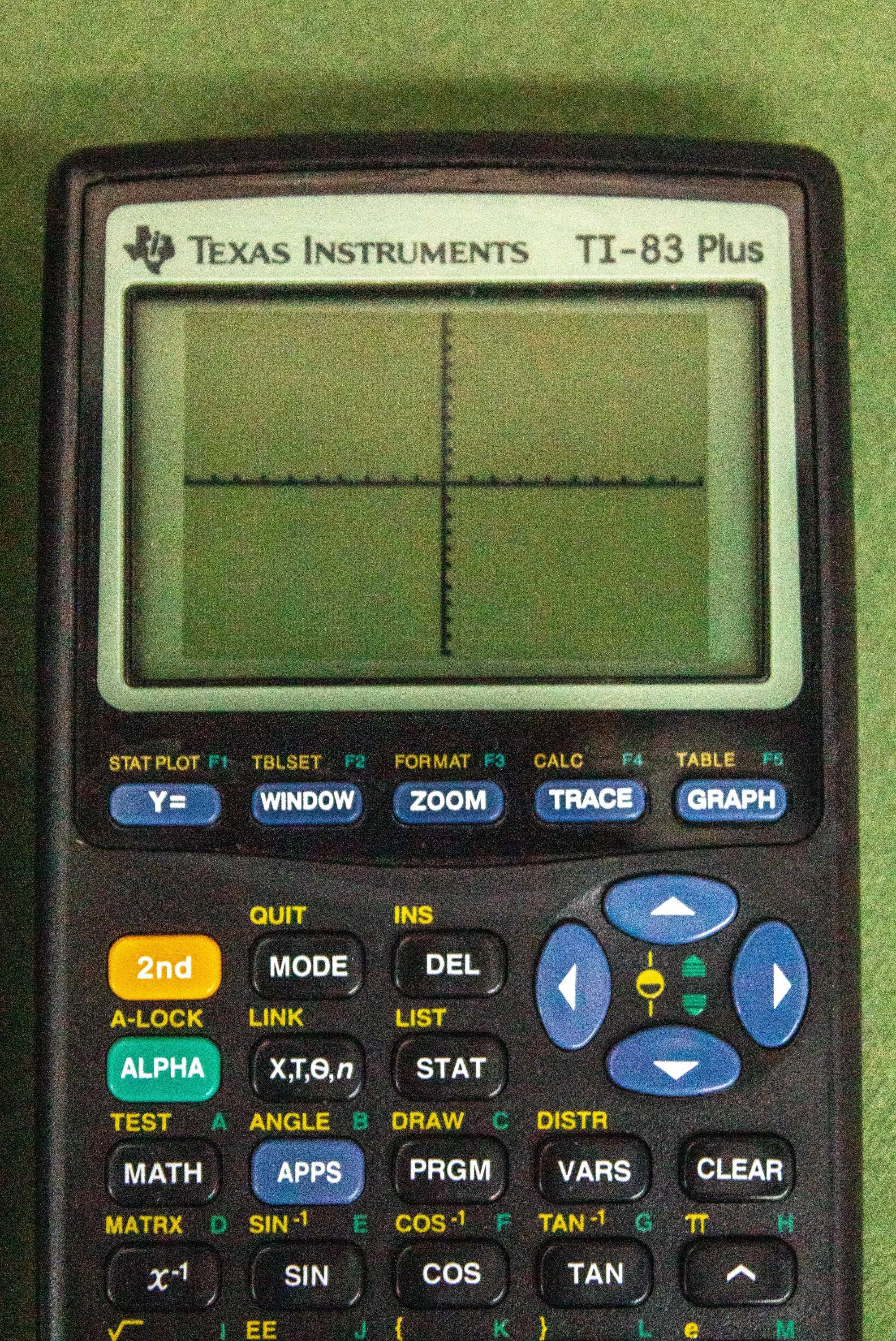 Calculadora Texas Instruments TI-83