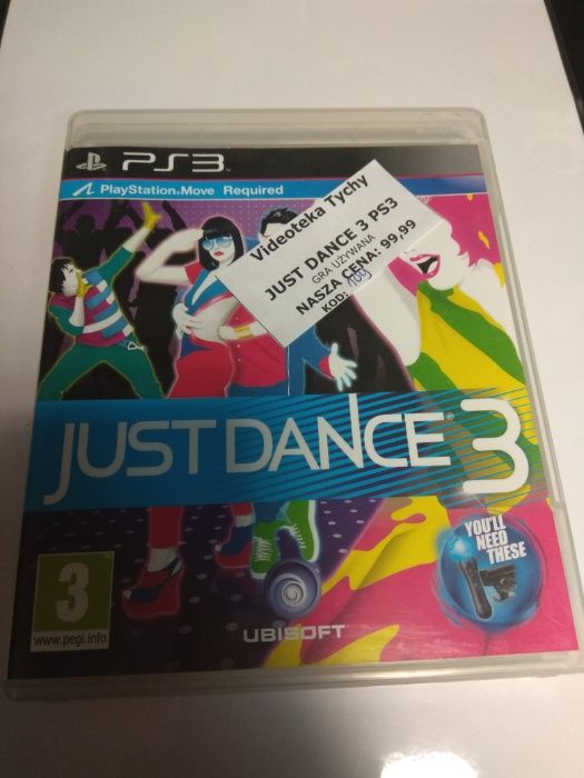 Just dance 3 ps3, XBOX 360 Sklep